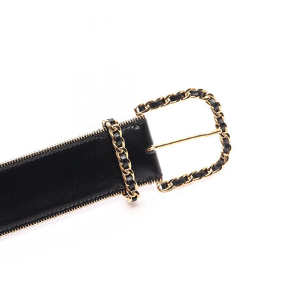 Chanel Belt CC Logo Leather