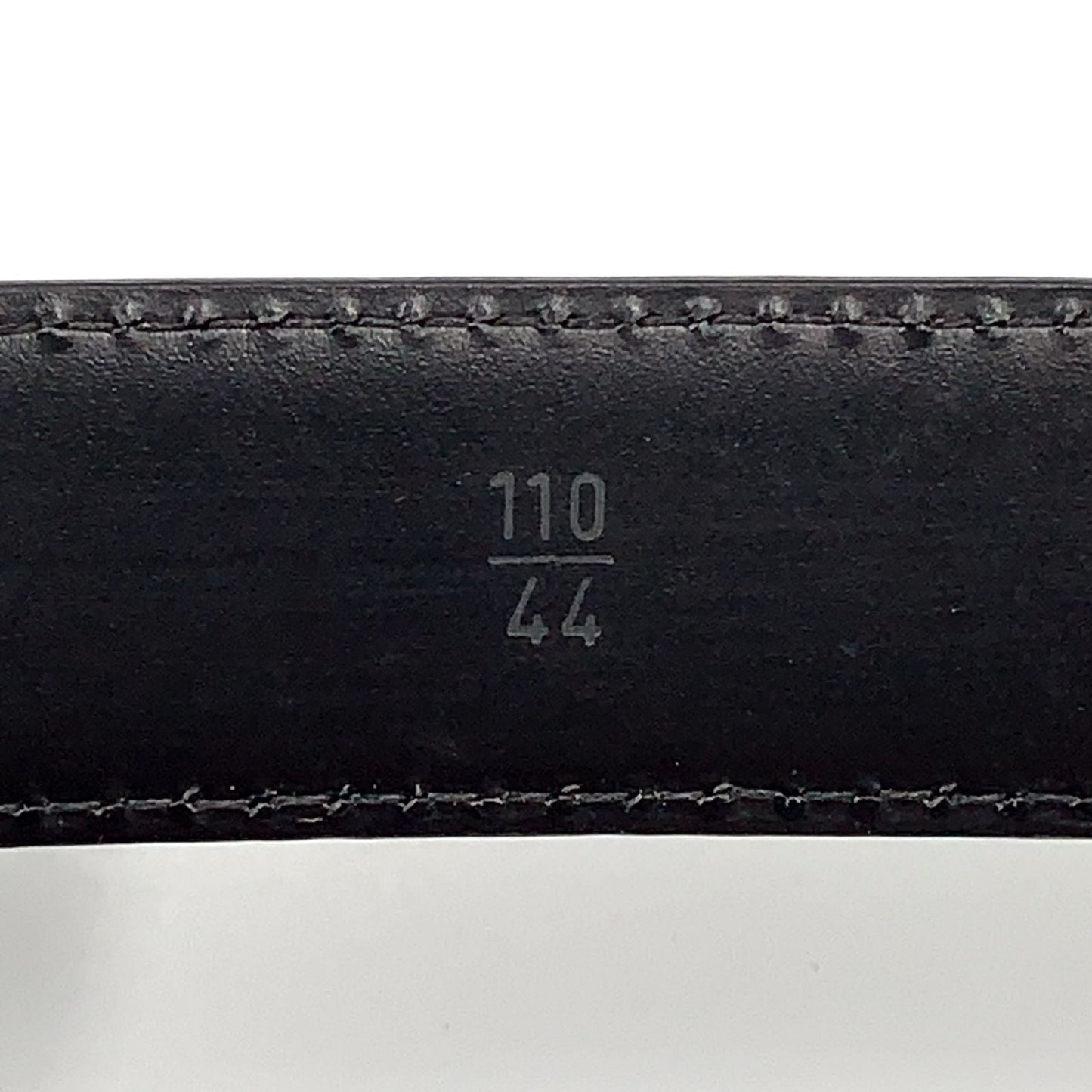 Louis Vuitton Ceinture Classic Epi Unknown Leather Black Belt Gold