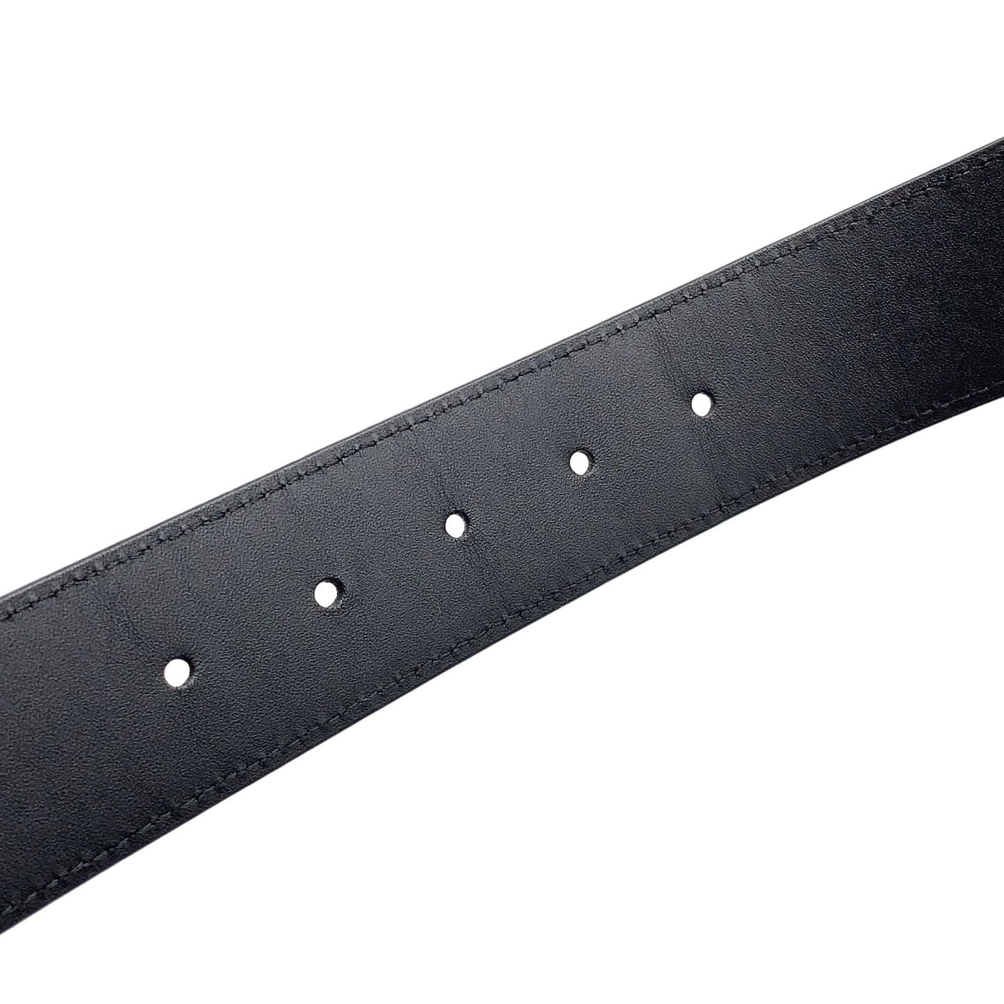 Louis Vuitton Ceinture LV Initial Leather Black Belt