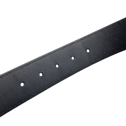 Louis Vuitton Ceinture LV Initial Leather Black Belt