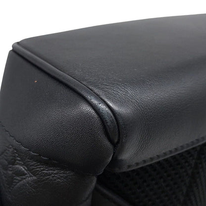 Louis Vuitton Belt Bag Monogram Shadow Leather Black