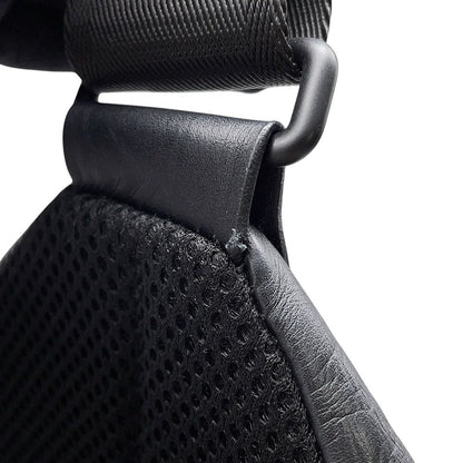 Louis Vuitton Belt Bag Monogram Shadow Leather Black