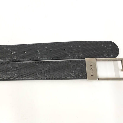 Gucci Belt :90 36 Leather Black