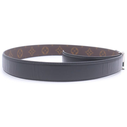 Louis Vuitton Pretty LV Reversible Belt Black Brown Silver