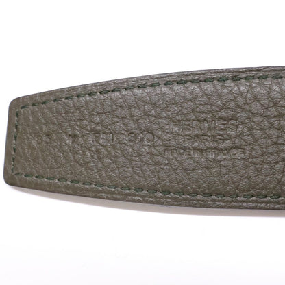 Hermes Tonight Buckle Leather Reversible 85 Belt