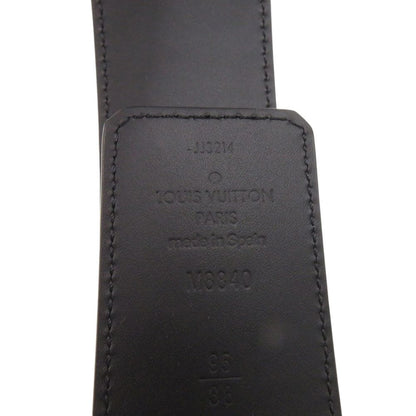 Louis Vuitton LV Initial Reversible Leather Black Belt