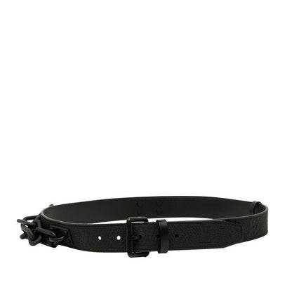 Louis Vuitton Monogram Taurillon Ceinture Signature 90 36 Black Leather Belt