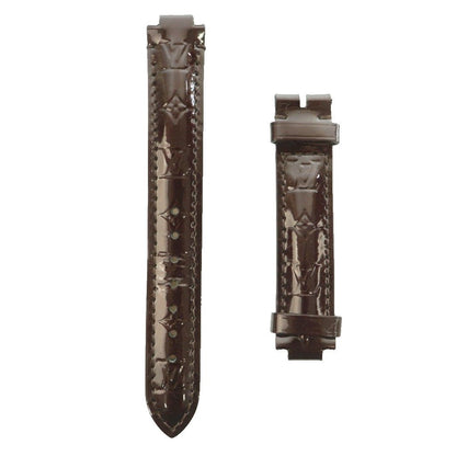 Louis Vuitton Monogram Vernis Tumble Replacement Belt Leather Brown SS