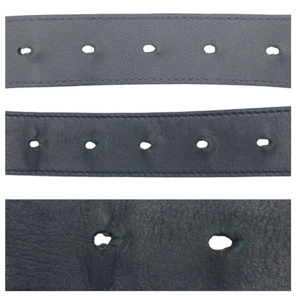 Gucci GG Marmont 80 32 Black Gold Leather Metal Belt Buckle