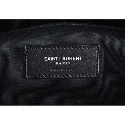 Saint Laurent Paris Canvas Leather Belt Bag