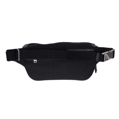 Saint Laurent Paris Canvas Leather Belt Bag