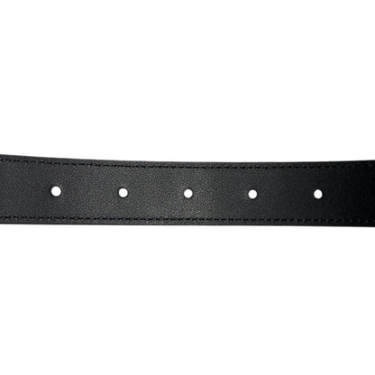 Gucci Belt GG Marmont Torchon Leather Black