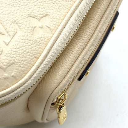 Louis Vuitton Mini Bum Monogram Empreinte Leather Ivory Belt Bag Gold