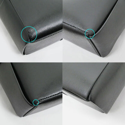 Bottega Veneta Arco Tote Bag Black Intrecciato Calf Leather