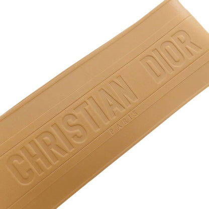 Dior Maxi Double Gold Buckle Belt Leather
