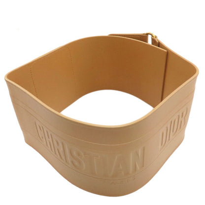 Dior Maxi Double Gold Buckle Belt Leather