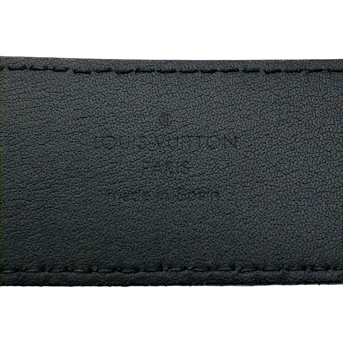 Louis Vuitton Belt Epi Ceinture Legend 35 Noir Leather