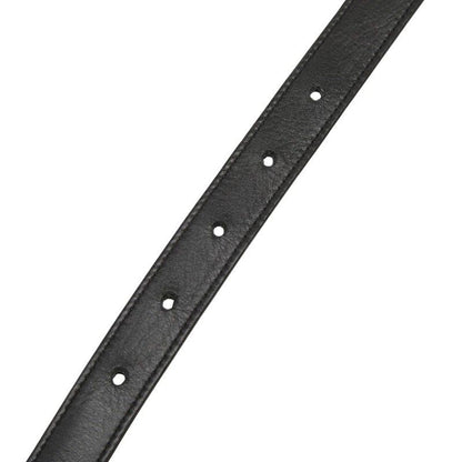Dior Logo Belt 70 28 Black Leather