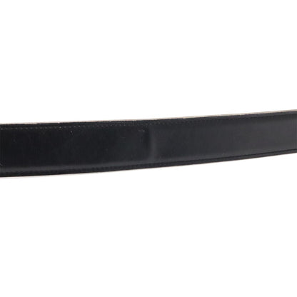 Hermes Belt Buckle Reversible Box Calf Veau Epsom Black Brown Silver 70