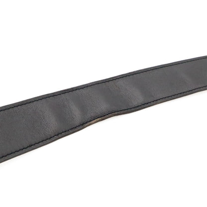 Hermes Belt Buckle Reversible Box Calf Veau Epsom Black White Silver 85