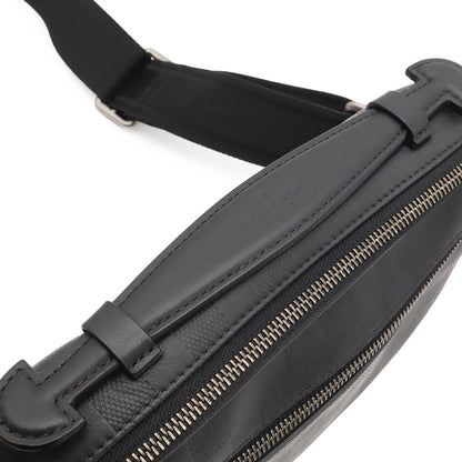 Louis Vuitton Damier Infini Ambler Belt Bag 2-Way Leather Onyx Black
