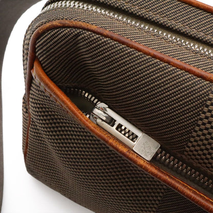 Louis Vuitton Damier Geant Acrobat Belt Bag Canvas Leather Tail Khaki