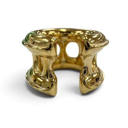 Bottega Veneta 925 Earrings Gold Box with