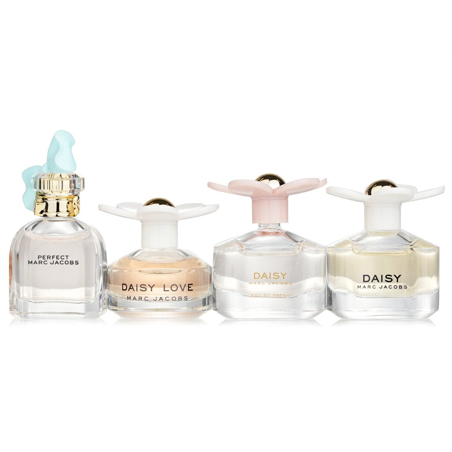 Marc Jacobs Ladies 4pcs Miniatures Coffret  4pcs