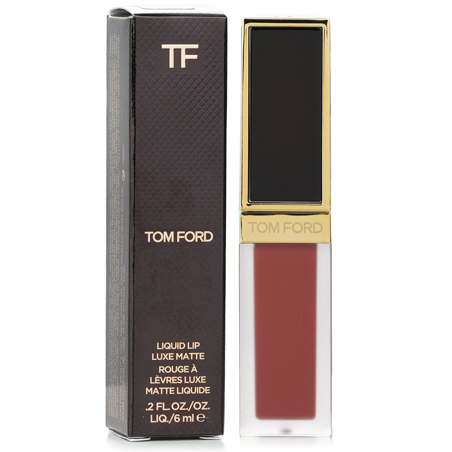 Tom Ford Liquid Lip Luxe Matte - #129 Carnal Red  6ml/0.2oz