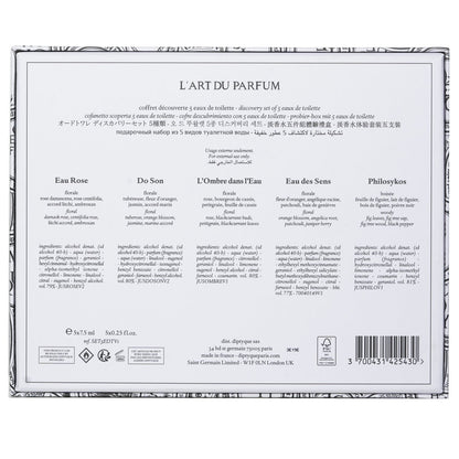 Diptyque Discovery Set (5x Eau De Toilette)  5x7.5ml/0.25oz