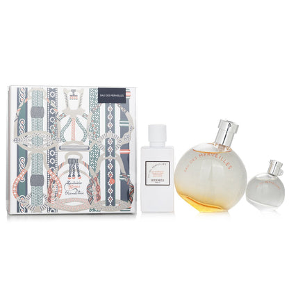 Hermes Eau Des Merveilles Coffret  3pcs