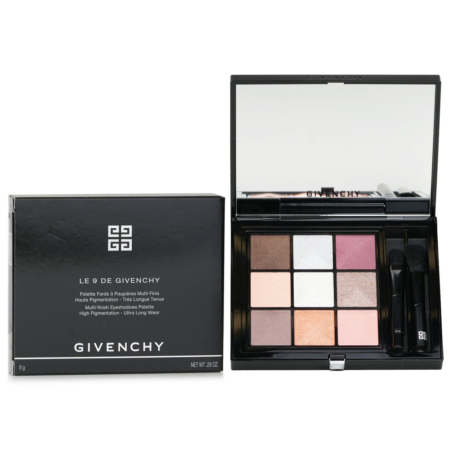 Givenchy Le 9 De Givenchy Multi Finish Eyeshadows Palette (9x Eyeshadow) - # LE 9.12  8g