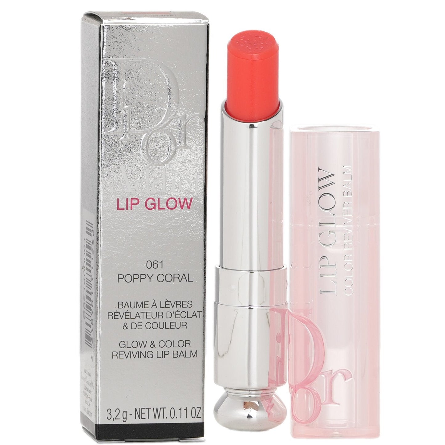 Christian Dior Addict Lip Glow Reviving Lip Balm - #007 Raspberry  3.2g/0.11oz