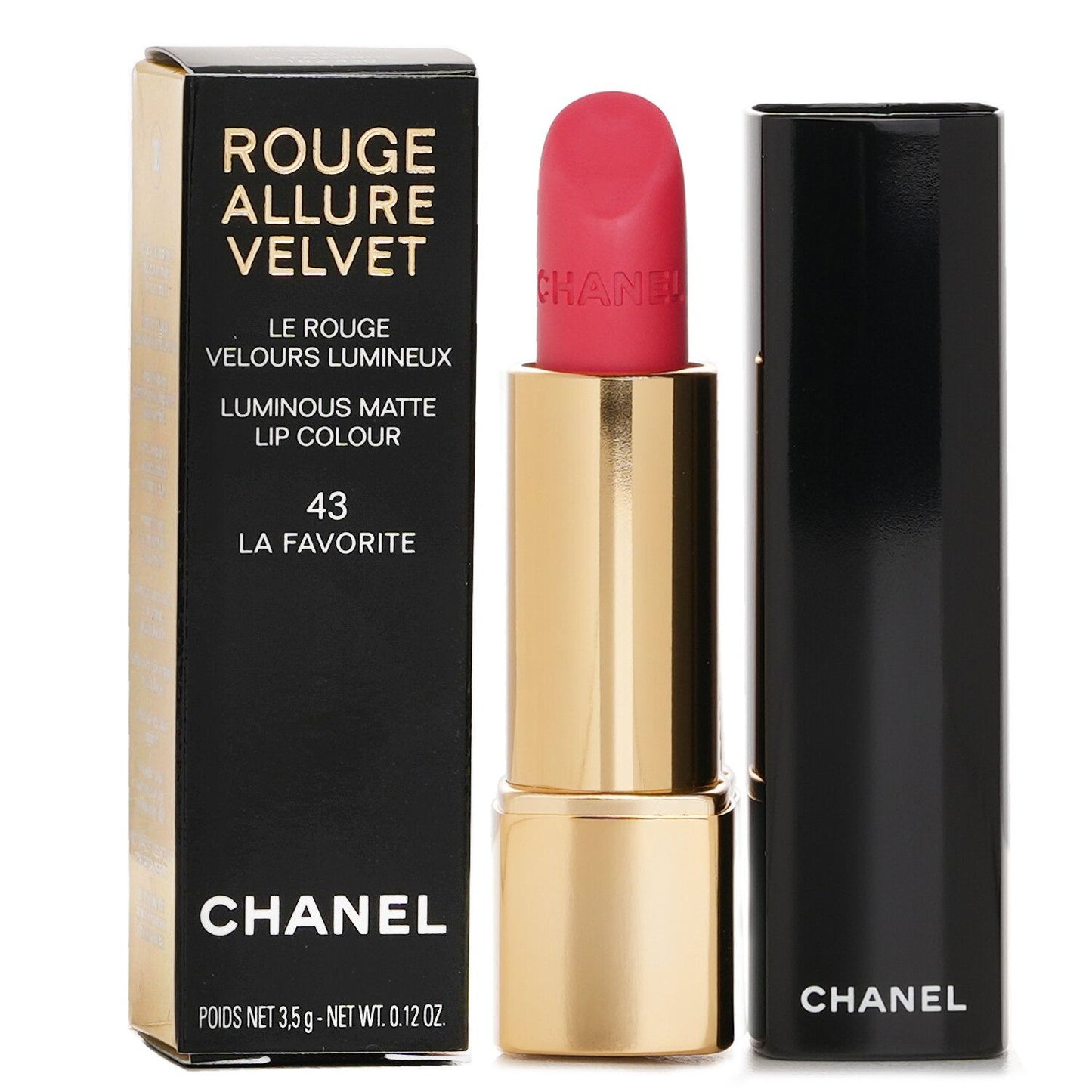 Chanel Rouge Allure Velvet Luminous Matte Lip Colour - # 48 Ardente  3.5g/0.12oz