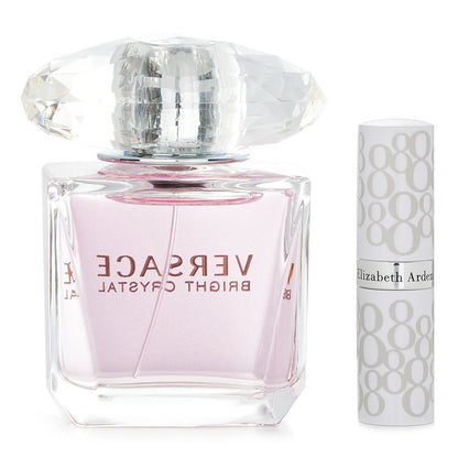 Versace Bright Crystal Eau De Toilette30ml+Eight Hour Lipcare Stick 3.7g  2pcs
