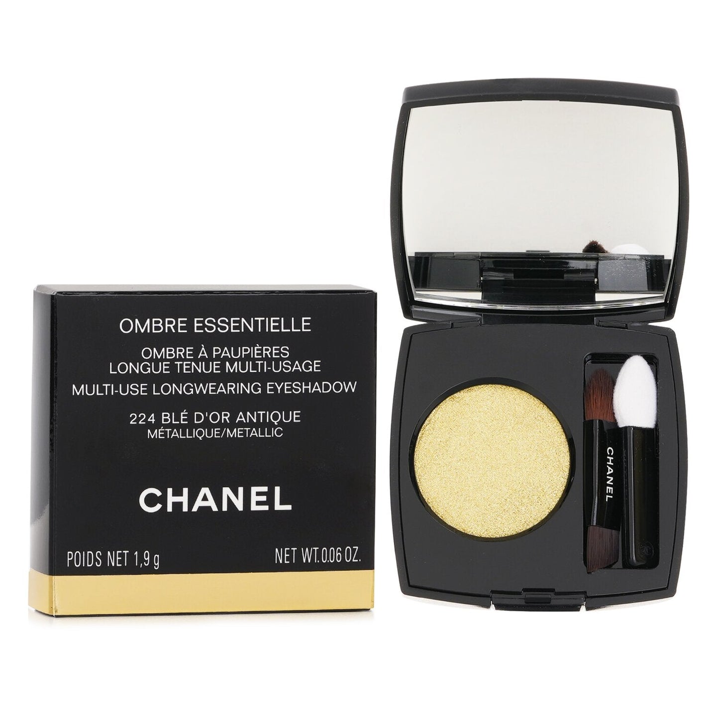 Chanel Ombre Essentielle Multi-Use Longwearing Eyeshadow - # 222 Jade Facette  1.9g