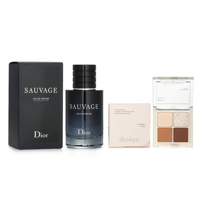 Christian Dior Christian Dior Sauvage Eau De Parfum Spray 60ml X Dasique Shadow Palette - # Under Eye Maker 7G  2pcs
