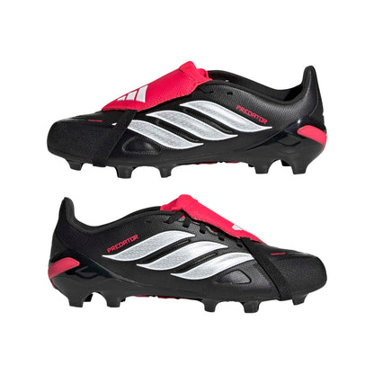 adidas Youth Predator League Fold-Over Tongue Firm Ground Football Cleats