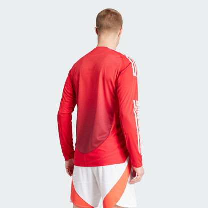 Men's adidas Manchester United 24/25 Long Sleeve Home Authentic Jersey
