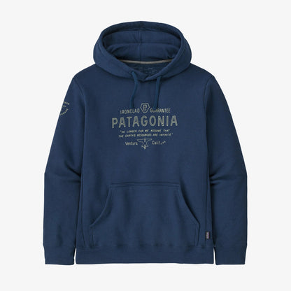 Patagonia Felpa con cappuccio Forge Mark Uprisal Hoody Lagom Blue Blu