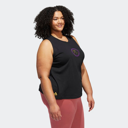 Women's adidas Marvel Black Panther Graphic Tank Top