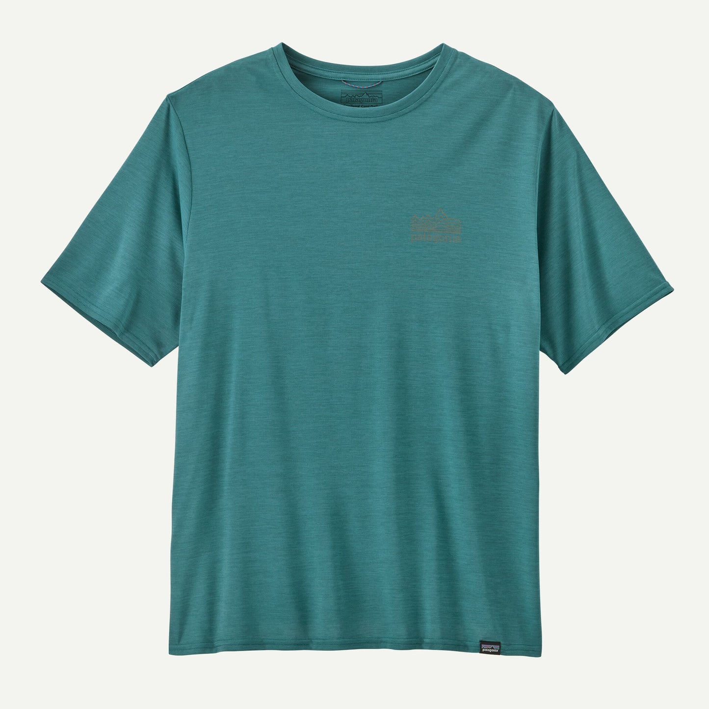 PATAGONIA T-shirt Men's Capilene® Cool Daily Graphic Shirt cod. 45235 WETLAND BLUE X-DYE