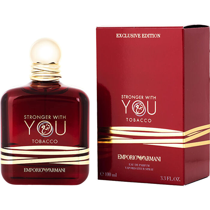 Giorgio Armani Stronger With You Tobacco Eau De Parfum Spray 90ml/3.3oz