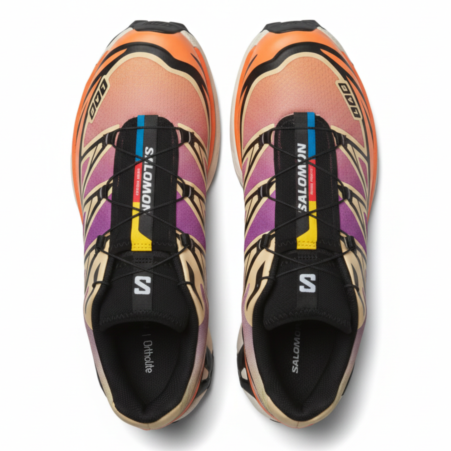 Salomon Men's XT-6 Black/Almond Cream/Dragon