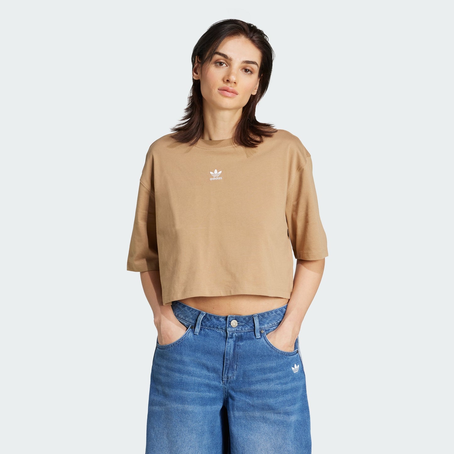 Women's adidas Essentials Crop Tee