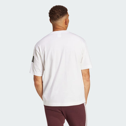 Men's adidas Essentials Loose Fit 3 Bar Logo Tee