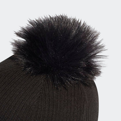 Faux Fur Pompom Beanie