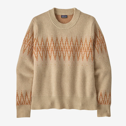 Patagonia maglia in lana Women's Recycled Wool-Blend Crewneck Sweater Natural