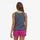 Patagonia Women's Mainstay Tank Top Canotta da donna Sunset Stripe: New Navy