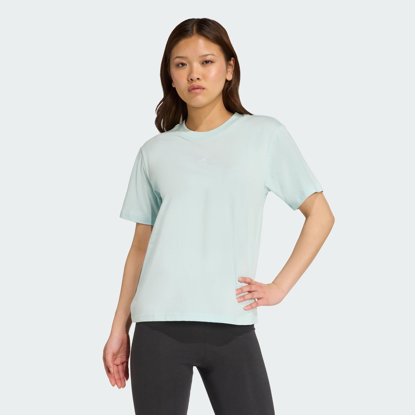 Women's adidas Essentials Small Logo Cotton Tee